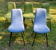 Krzesła "Pająk" PRL typ A-6350