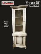 Promocja Witryna Ludwik Fala 75` Słupek Popiel Kolor Sliczna Gięte Fronty