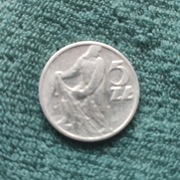 5 zł Rybak 1960