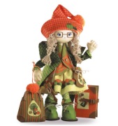 Ręcznie szyta lalka 50 cm handmade prezent