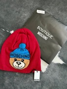 MOSCHINO Czapka z Misiem uniwersalny 