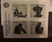 Znaczki kolekcjonerskie -swiatowa wystawa filatelistyczna
