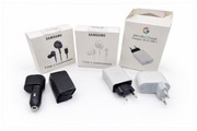 DROBNA ELEKTRONIKA Ładowarka,słuchawki Samsung,Ładowarki Google