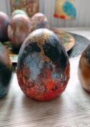 Jajka Kolekcjonerskie ozdobne artystyczne rękodzieło nietypowa ozdoba 