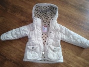 Kurtka Reserved ocieplona dla dziewczynki w roz 92