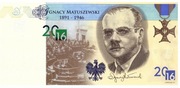 Banknot testowy PWPW "Matuszewski" 