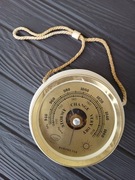 Barometr okrętowy piękny stary wiszący PRL