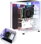 aluminiowa obudowa RPi 5 typu micro deskop, mini-tower