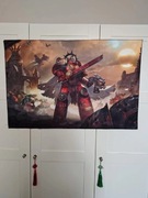materiałowy plakat Warhammer 40k