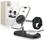 Ładowarka indukcyjna TECH-PROTECT A12 3in1 Magnetic 15W Czarny MagSafe