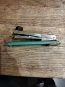 Zszywacz 2szt kieszonkowy biurowy vintage