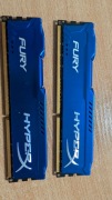 ZESTAW 2 x pamięć RAM DDR3 HyperX Fury 8GB 1600MHz CL10 HX316C10F/8