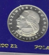 100 ZŁ KAZIMIERZ PUŁAWSKI -  LUSTRZANKA dostawa GRATIS PU.01. 