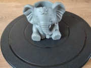 Mini doniczka z żywicy epoksydowej, na prezent