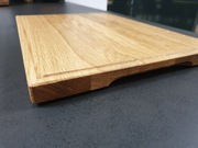 Duża deska z drewna dębowego do krojenia serwowania