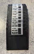 Zestaw 9 szt. Dyskietek TDK 3.5'' HD Sprawne Sformatowane Retro