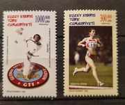 CYPR TURECKI 2002 sport piękna czysta seria 10 € 