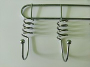 Wieszaki łazienkowe spiralne