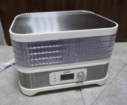 DUŻA Suszarka do Grzybów Owoców Warzyw Yoer INOX +Termoobieg 450W +Timer