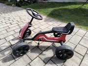 Gokart dziecięcy marki Playtive w kolorze czerwono-czarnym