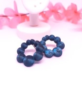 Nowoczesne Kolczyki 3D Bubble | Ręcznie robione | Lekkie | Styl Boho