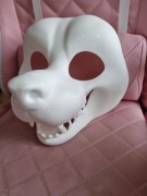 Furry mask base cosplay kemono kigurumi hyena baza maska fursona therian 