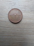 Kanada 1 cent 1967 stan -II; Elżbieta II - 2 portret; gołąb skalny