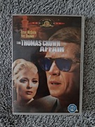 Afera Thomasa Crowna 1968r Steve McQueen DVD Nowe