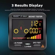 Miernik ZT-E8 tester uziemienia gniazda 230VAC