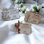 Magnesy na lodówkę Pierwsza Komunia Święta podziękowania 