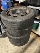 Opony letnie Citroen C3 z felgami , 350 za komplet