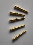 Harting pin żeński Han D  złoty