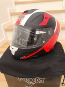 Kask motocyklowy integralny NOS NS10 Fury red rozmiar XS NOWY