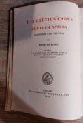 T. Lucreti Cari - De Rerum Natura Libri Sex. Red/oprac: Hermann Diels(1923)