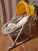 Kinderkraft UNIMO 5w1 – bujaczek, leżaczek, łóżeczko – świetny stan!