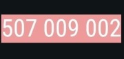 Złoty numer Orange na kartę 507-009-002