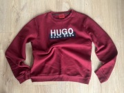 Męska bluza Hugo M – bordowa, ciepła, stan idealny