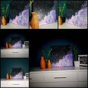 Obraz "Jestem" akryl 50x50  ręcznie mal. 