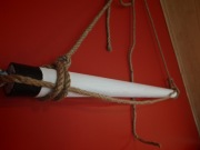 Belka Shibari Long, belka bdsm 109 cm fi 50 + Lina Jutowa –Ręcznie Robiona 