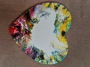 Obraz ręcznie malowany, abstrakcja