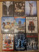Zestaw 9 kultowych filmów DVD - Incepcja, Bękarty Wojny i inne