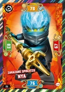 Karta LEGO Ninjago S5 nr 21 Zakazane Spinjitzu Nya