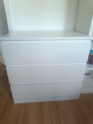 Komoda biała ikea malm 