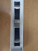 Pasek kauczukowy do zegarka Ulysse Nardin 20 mm w kolorze niebieskim