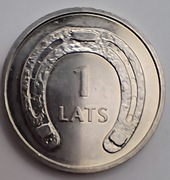 Łotwa 1 Lats 2010 Podkowa, nr. 45