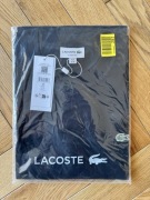 Czarna Koszulka Lacoste M Bawełna Klasyk T-shirt Logo