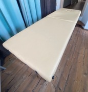 Stół łóżko do masażu metalowe składane 70cm