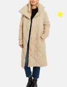 Plaszcz ,kurtka beżowa zimowa Threadbear r. 38 Nowe