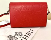 Wittchen czerwona torebka skórzana