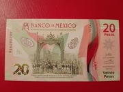 Meksyk 20 Peso 2021r. P-132a.3 UNC POLIMEROWY